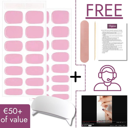 Baby Pink - 30pcs - Starter Kit with Free Bonuses